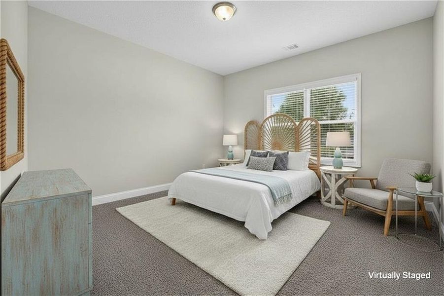 Furnished interior view inside a new home in , Dallas (Image 12).