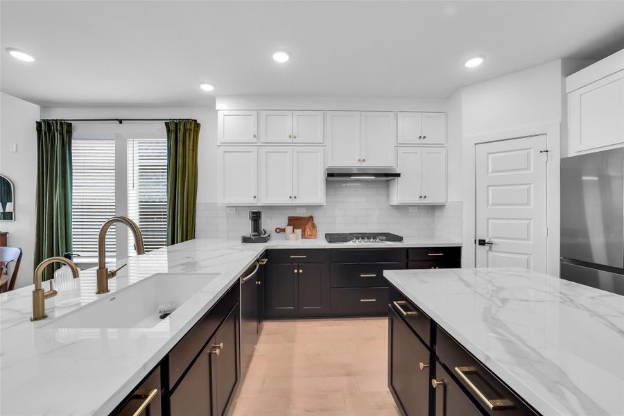 Furnished interior view inside a new home in Elyson 45' & 70', Cypress (Image 5).