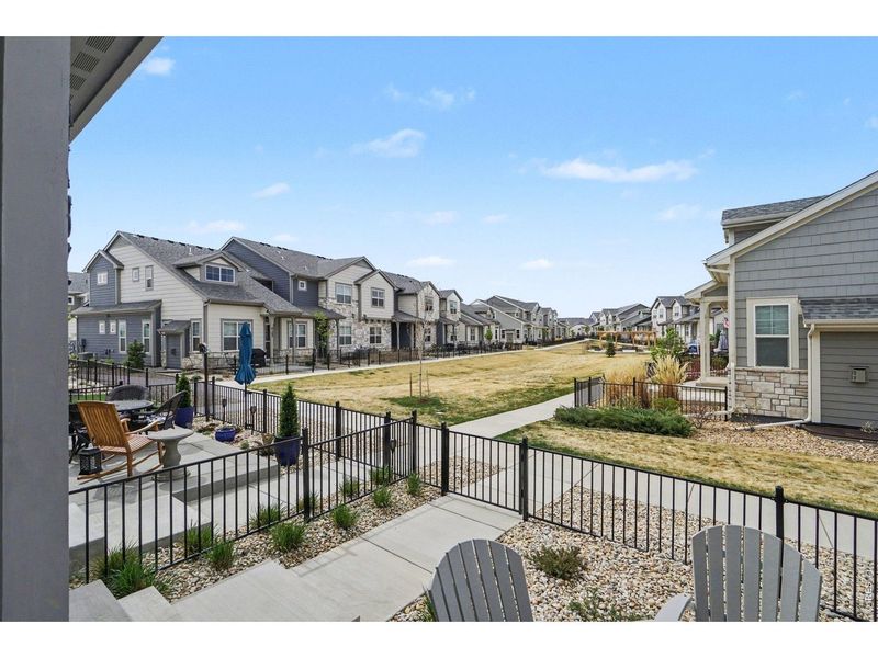 Exterior details and patio area of a home in , Loveland (Image 4).