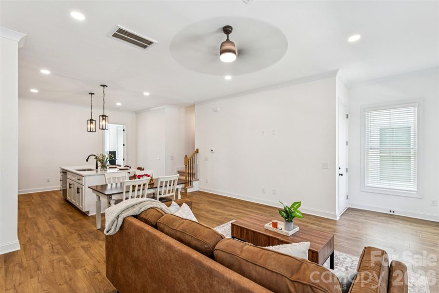 Open concept living
