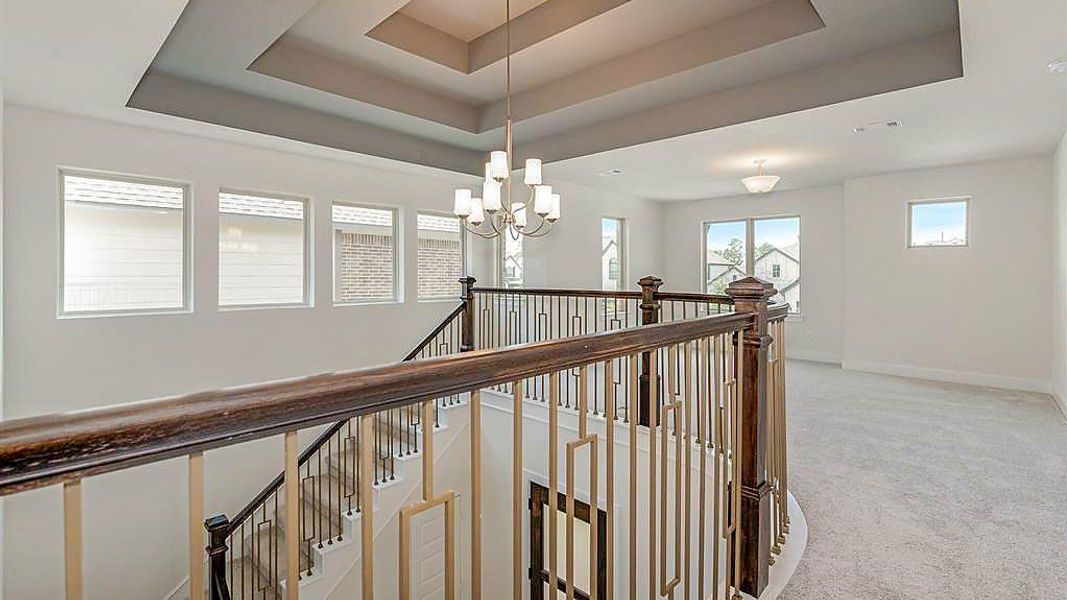 Spacious, unfurnished interior of a new home in Grand Central Park, Conroe (Image 19).