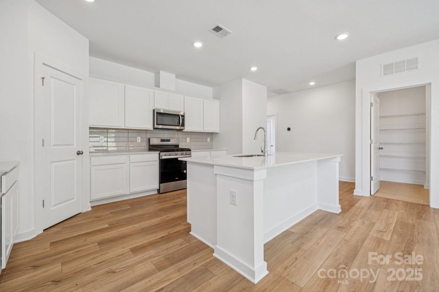 Furnished interior view inside a new home in The Meadows at Carpenter Farms, Lincolnton (Image 8).