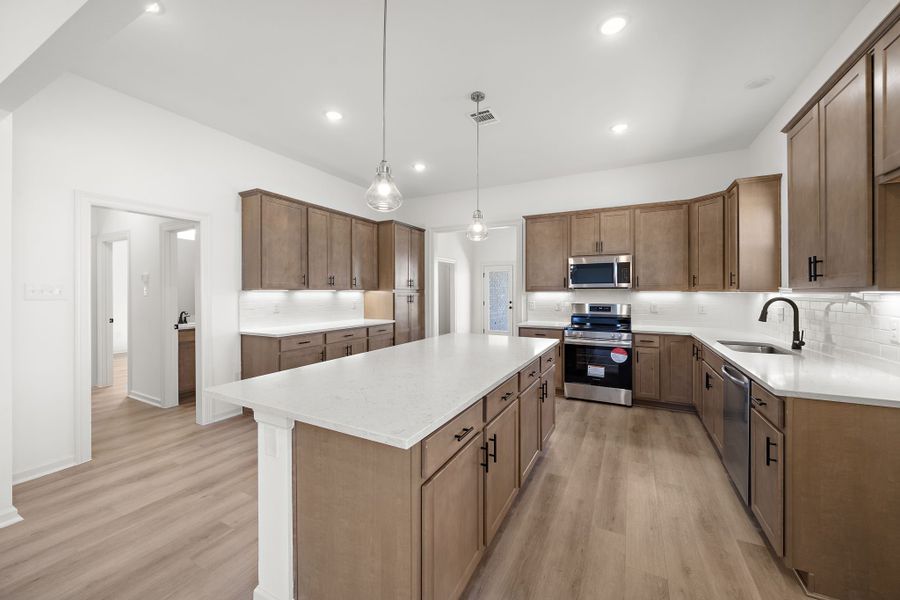 Furnished interior view inside a new home in Emberly 55, Beasley (Image 3). Furnished interior view inside a new home in Emberly 55, Beasley (Image 3).