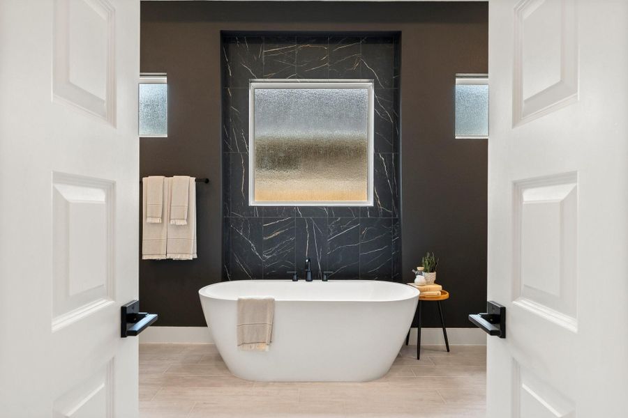 Secluded Primary Bathroom Secluded Primary Bathroom