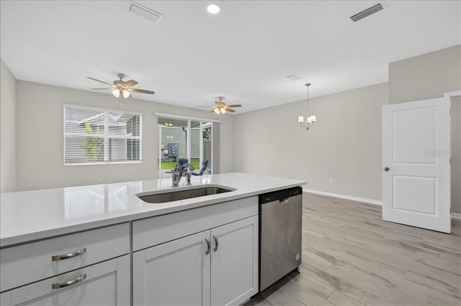 Furnished interior view inside a new home in Calusa Creek, Riverview (Image 15).