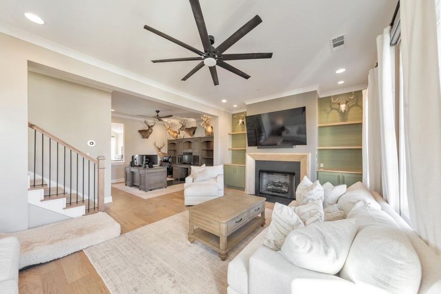 Furnished interior view inside a new home in , Woodstock (Image 8).
