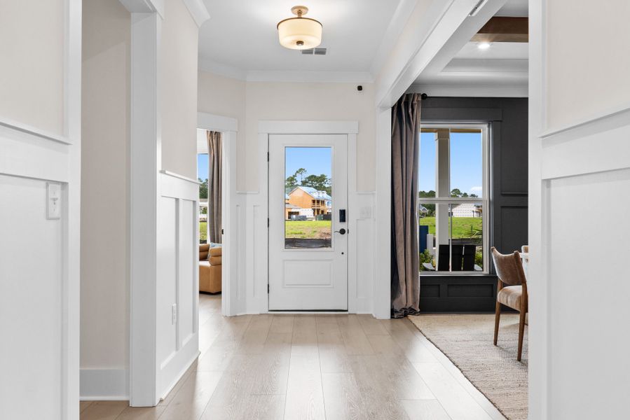 Representative unfurnished interior of a home built from the Vanderbilt by Pulte Homes in Indigo Bay, Myrtle Beach (Image 24). Representative unfurnished interior of a home built from the Vanderbilt by Pulte Homes in Indigo Bay, Myrtle Beach (Image 24).