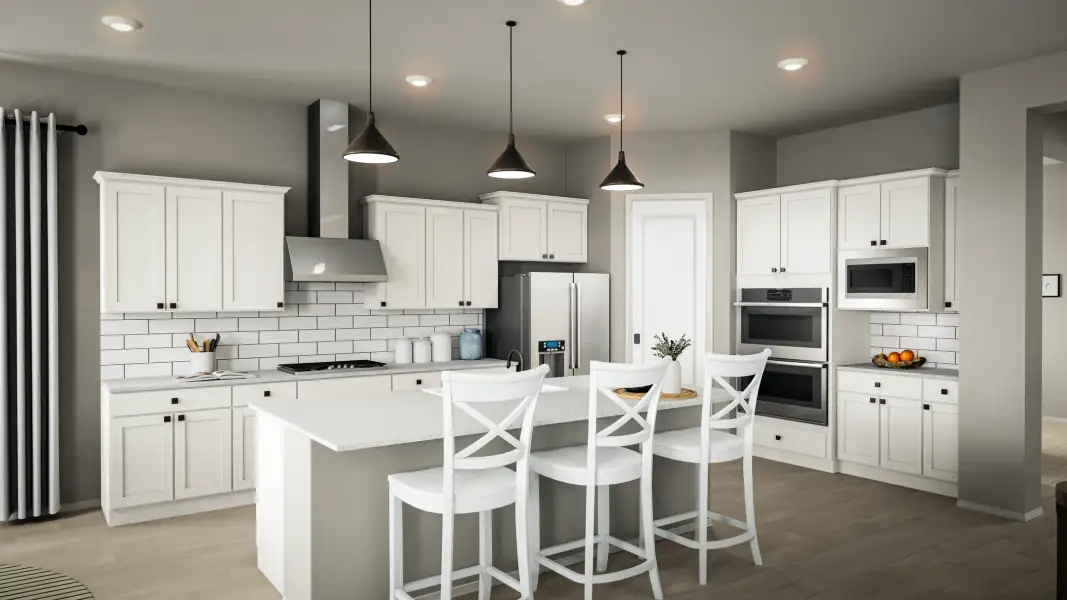Furnished interior view inside a new home in Whispering Hills, Laveen (Image 3).