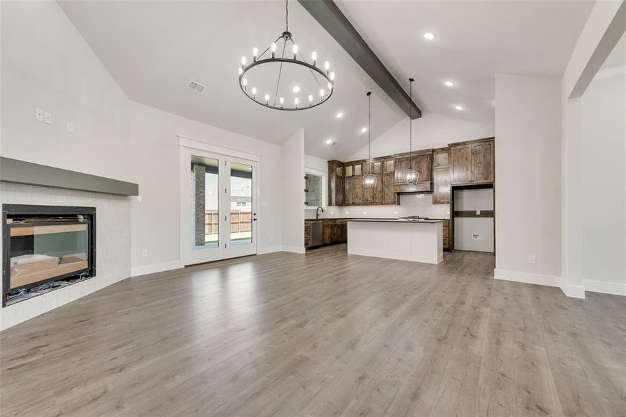 Furnished interior view inside a new home in Lincoln Pointe, Van Alstyne (Image 12). Furnished interior view inside a new home in Lincoln Pointe, Van Alstyne (Image 12).