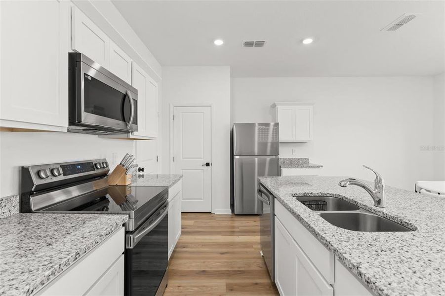 Furnished interior view inside a new home in , Groveland (Image 13).