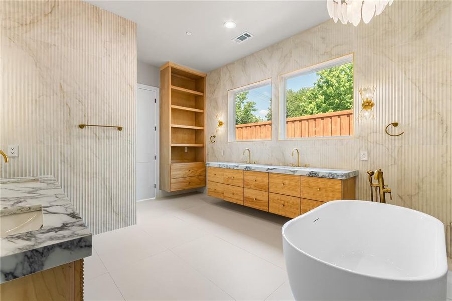 Furnished interior view inside a new home in , Dallas (Image 31). Furnished interior view inside a new home in , Dallas (Image 31).