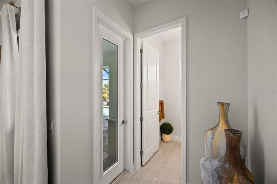 Furnished interior view inside a new home in , Sarasota (Image 36). Furnished interior view inside a new home in , Sarasota (Image 36).