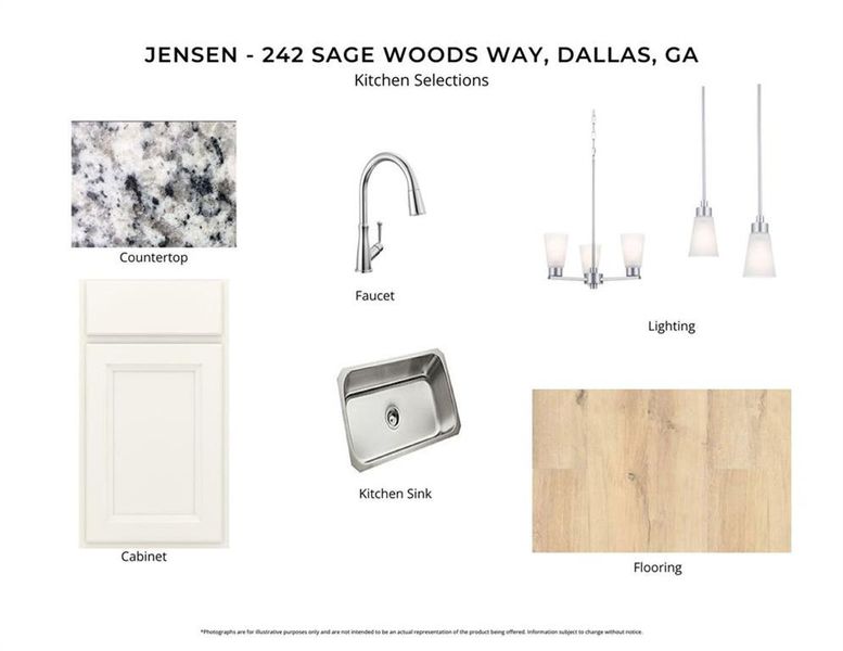 Sample of building materials used in homes in Sage Woods, Dallas (Image 5).