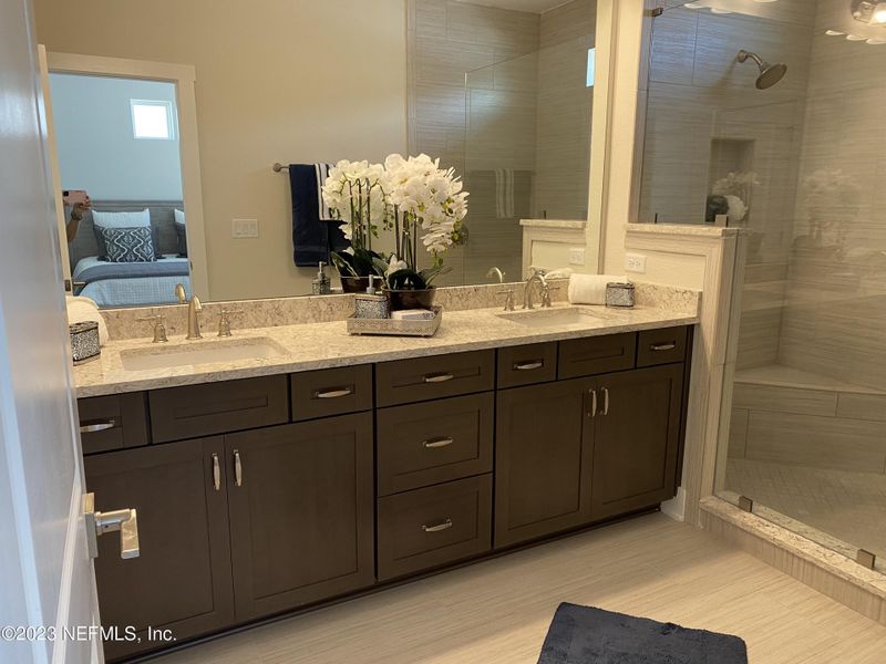 Furnished interior view inside a new home in West End at Town Center, Nocatee (Image 8). Furnished interior view inside a new home in West End at Town Center, Nocatee (Image 8).