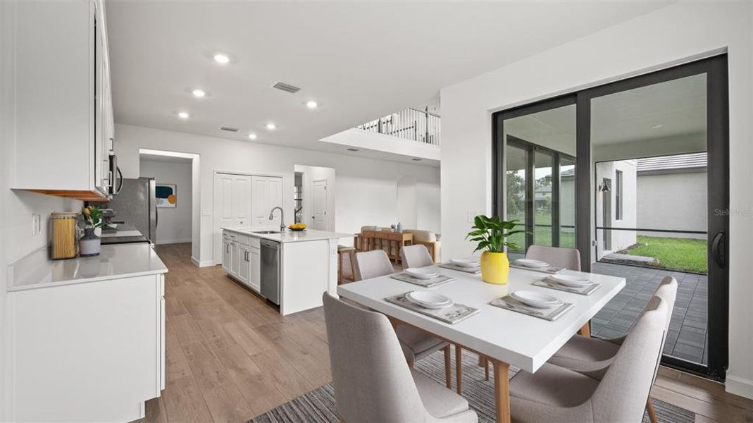 Furnished interior view inside a new home in Rye Ranch, Parrish (Image 13).