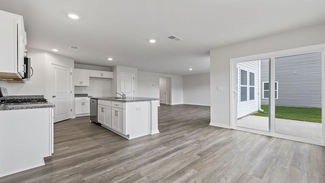 Furnished interior view inside a new home in Village Grove, Greenville (Image 9).