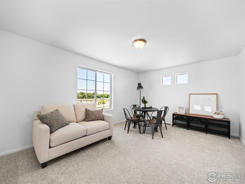 Furnished interior view inside a new home in , Johnstown (Image 34).