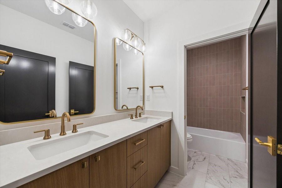 Furnished interior view inside a new home in , Houston (Image 4).