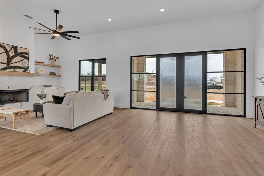 Furnished interior view inside a new home in , Joshua (Image 12).