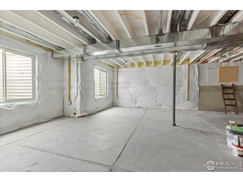 In-progress construction of a new home in , Erie, CO (Image 27).