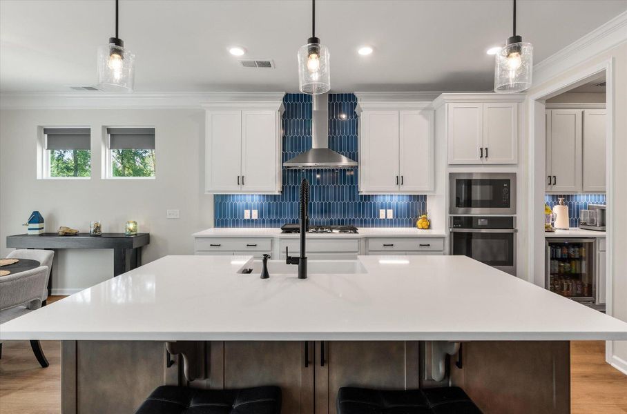 Furnished interior view inside a new home in Parker's Preserve, Ridgeville (Image 11).