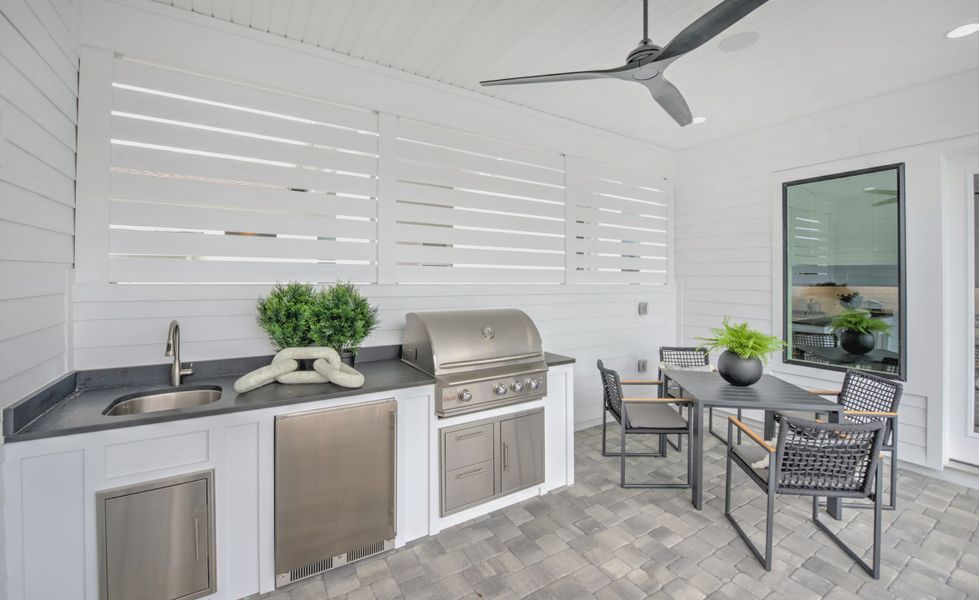Furnished interior view inside a new home in Oakmont, Gainesville (Image 4). Furnished interior view inside a new home in Oakmont, Gainesville (Image 4).
