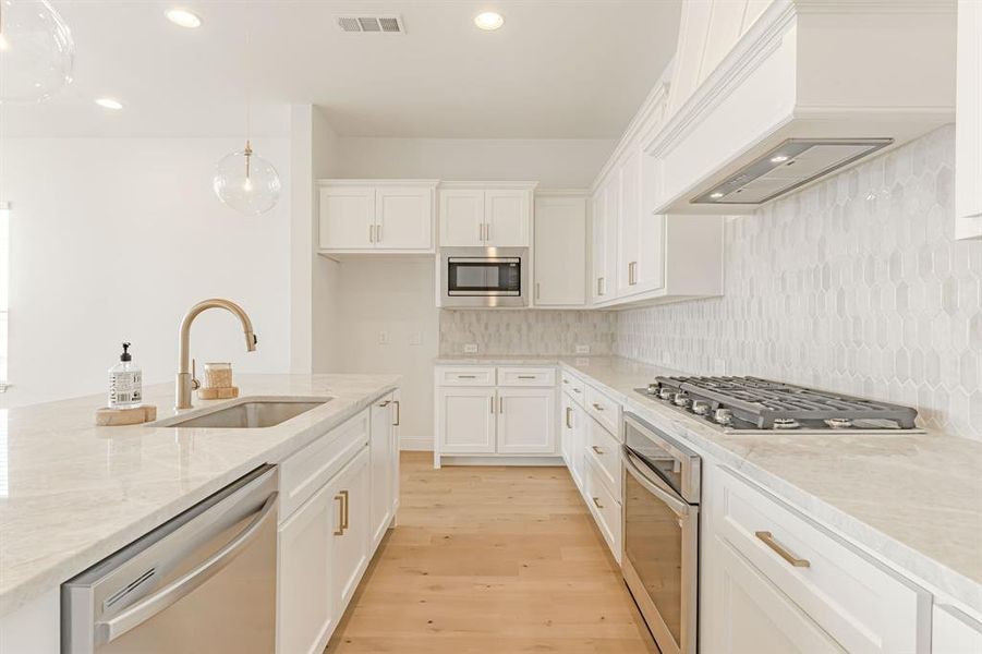 Furnished interior view inside a new home in , Aledo (Image 5).