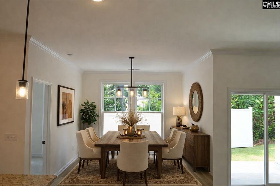 Furnished interior view inside a new home in Bickley Station, Irmo (Image 10).