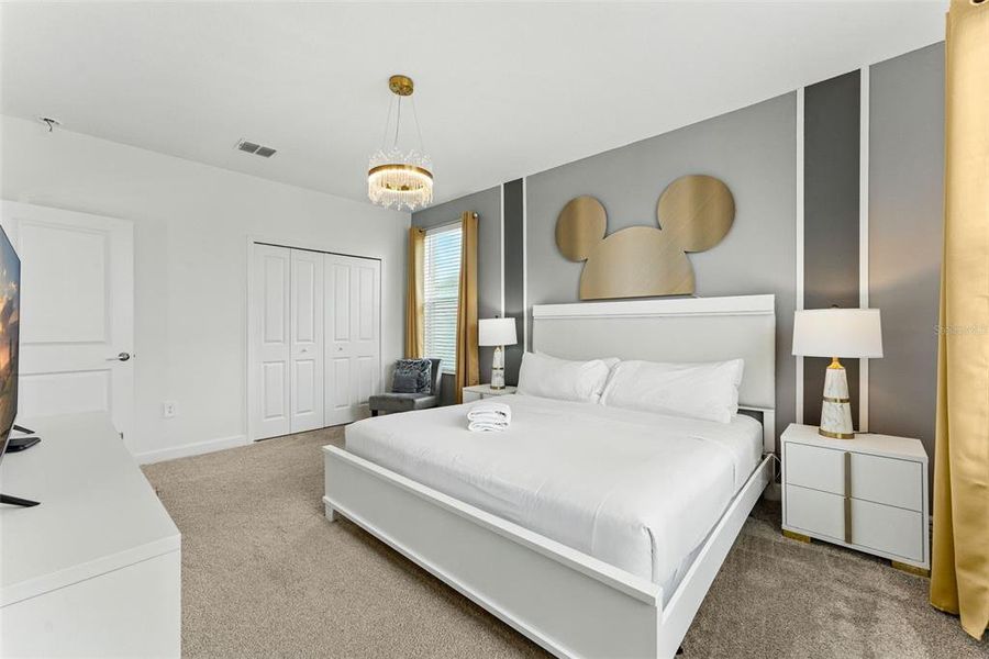 Furnished interior view inside a new home in , Davenport (Image 11).