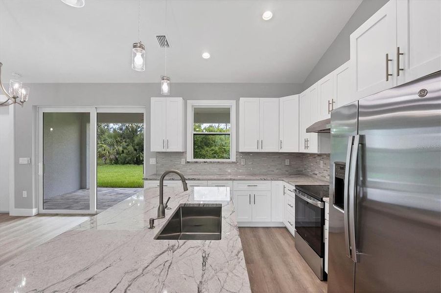 Furnished interior view inside a new home in , Port Charlotte (Image 11). Furnished interior view inside a new home in , Port Charlotte (Image 11).