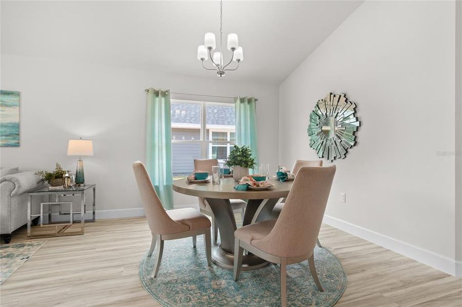 Furnished interior view inside a new home in Briarwood, Alachua (Image 7).