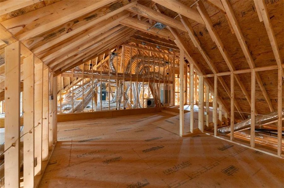 In-progress construction of a new home in , Kingston, GA (Image 12).