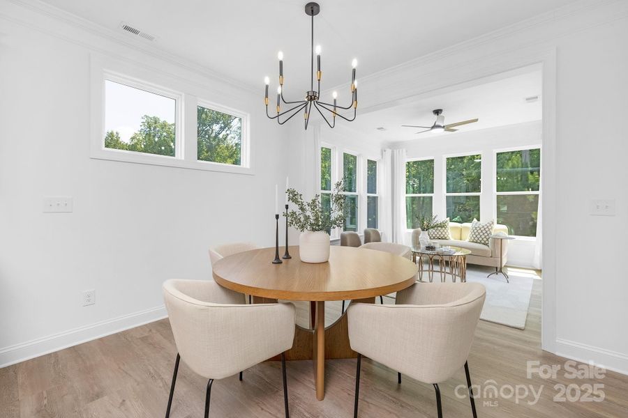 Breakfast and Sunroom