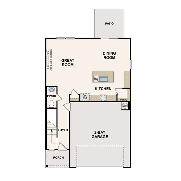 2D floor plan layout of this home in Barton Hills, Spring Hill, TN (Image 2). 2D floor plan layout of this home in Barton Hills, Spring Hill, TN (Image 2).