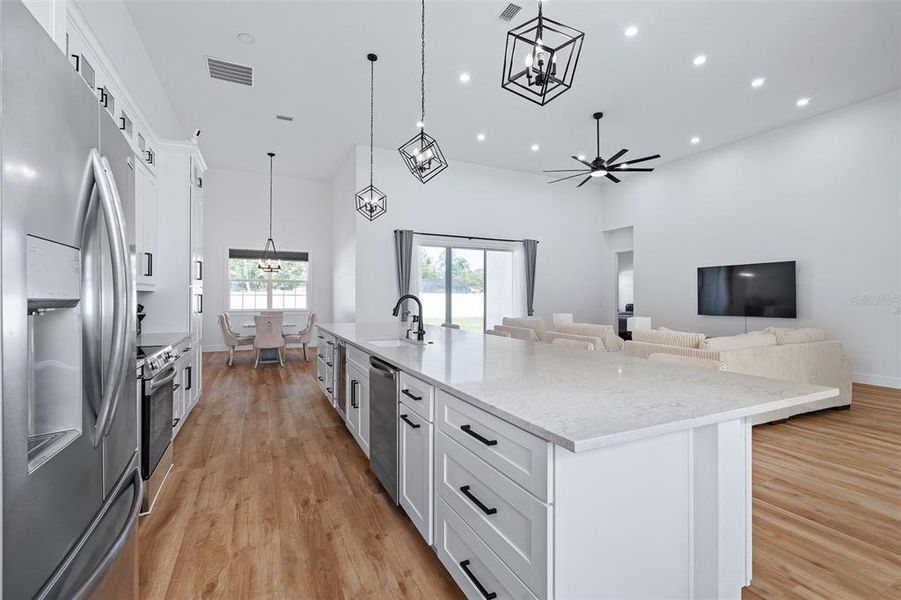 Furnished interior view inside a new home in , Palm Coast (Image 16).