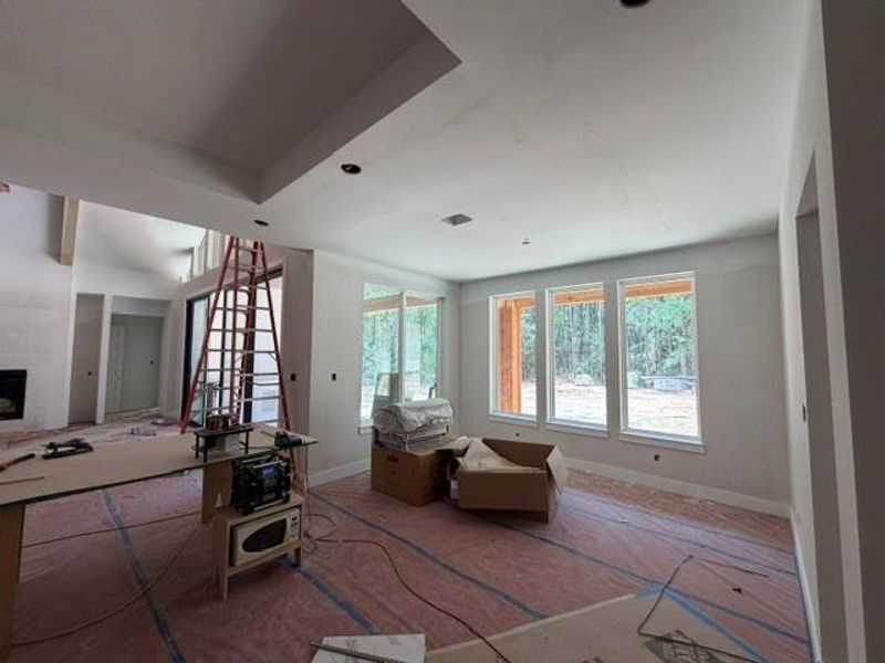 In-progress construction of a new home in , Montgomery, TX (Image 9).