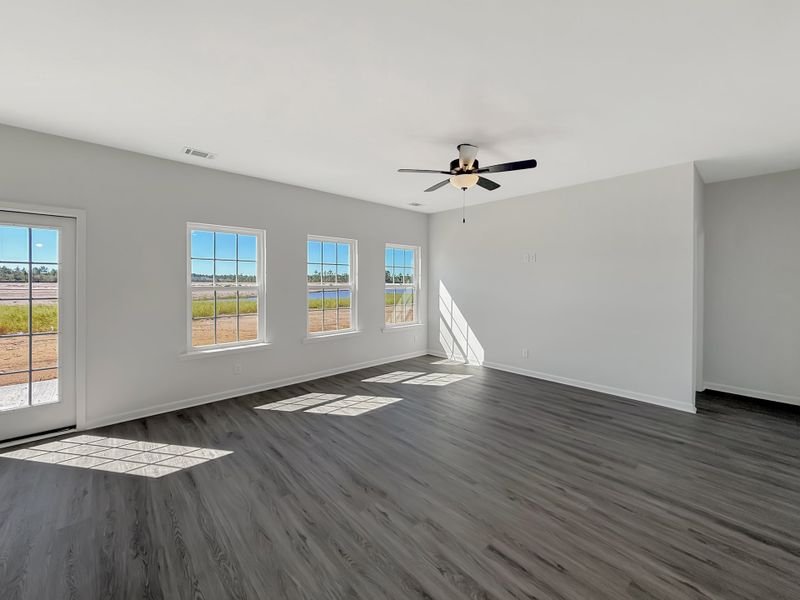Spacious, unfurnished interior of a new home in The Village at Sassafras, Allenhurst (Image 13).