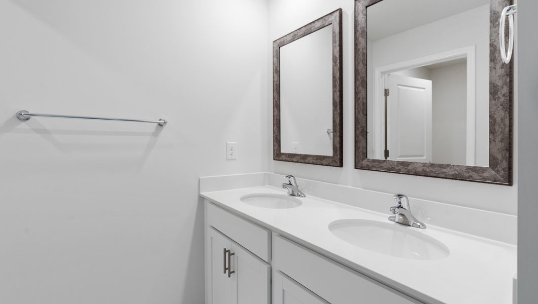 Furnished interior view inside a new home in Spring Ridge, Anderson (Image 15).