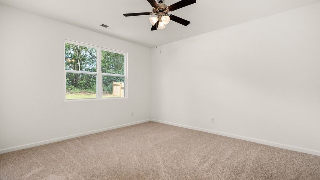 Representative unfurnished interior of a home built from the Aria by D.R. Horton in The Preserve at Agricultural Village, Perry (Image 13). Representative unfurnished interior of a home built from the Aria by D.R. Horton in The Preserve at Agricultural Village, Perry (Image 13).