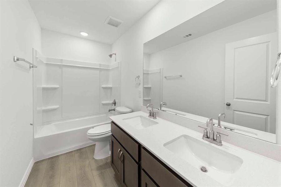 Furnished interior view inside a new home in Meadow Park, Melissa (Image 5). Furnished interior view inside a new home in Meadow Park, Melissa (Image 5).