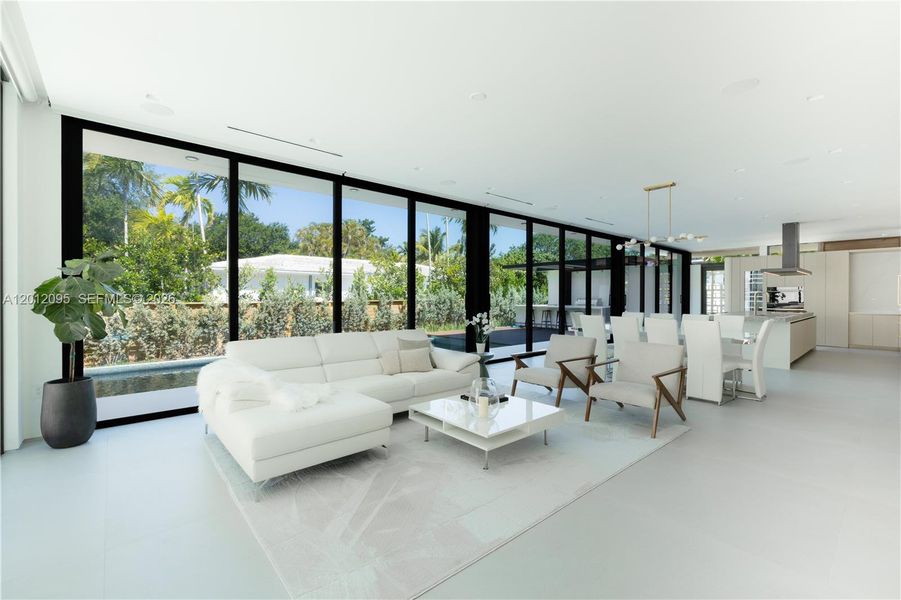 Furnished interior view inside a new home in , Miami Shores (Image 10). Furnished interior view inside a new home in , Miami Shores (Image 10).