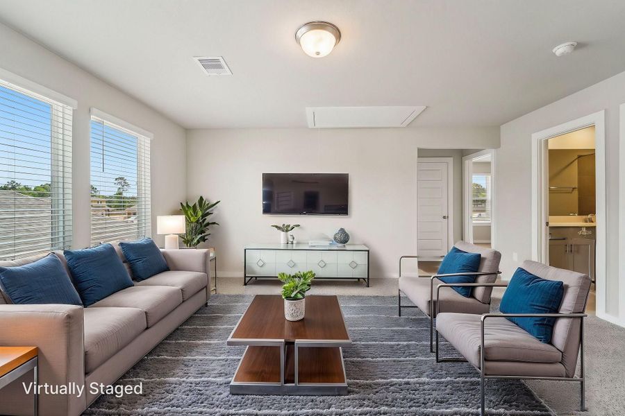 Photo is not of the actual home but is an inspirational photo of builder’s model home and may depict options, furnishings, and/or decorator features that are not included.