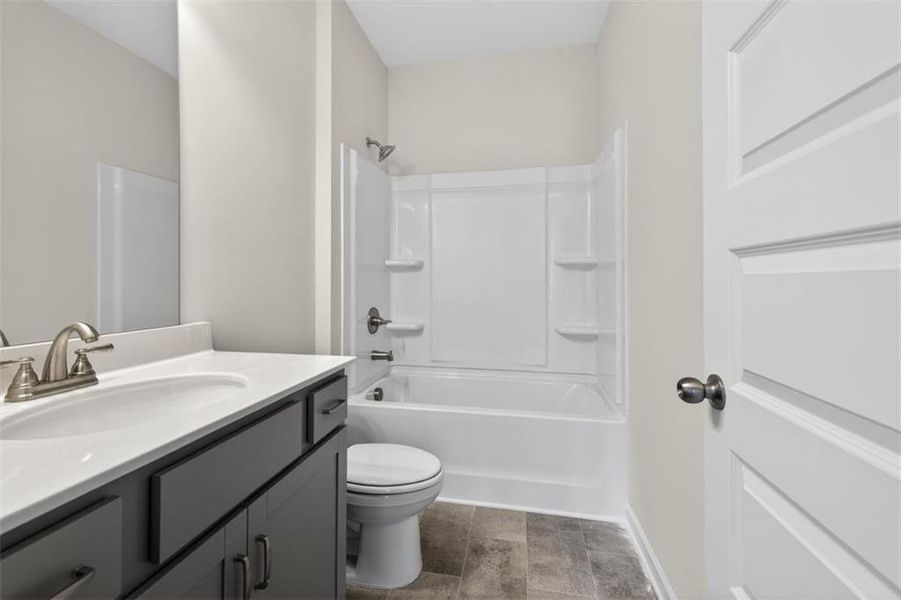 Furnished interior view inside a new home in Jameson Towns, Villa Rica (Image 5).