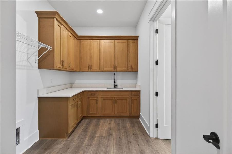 Furnished interior view inside a new home in , Dallas (Image 8).