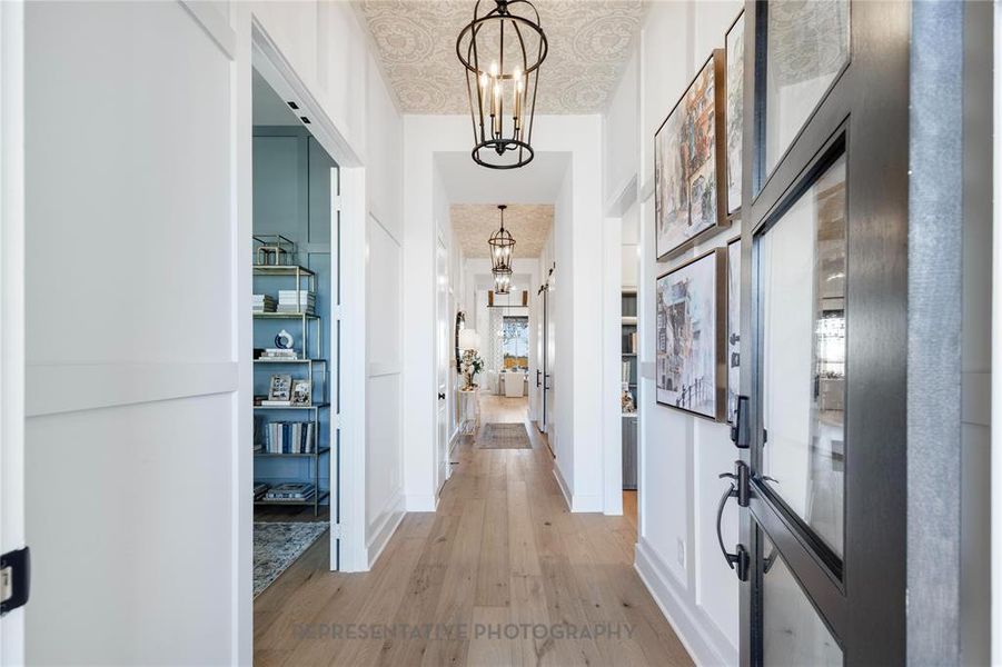 Furnished interior view inside a new home in Canyon Creek Estates, Sherman (Image 29).