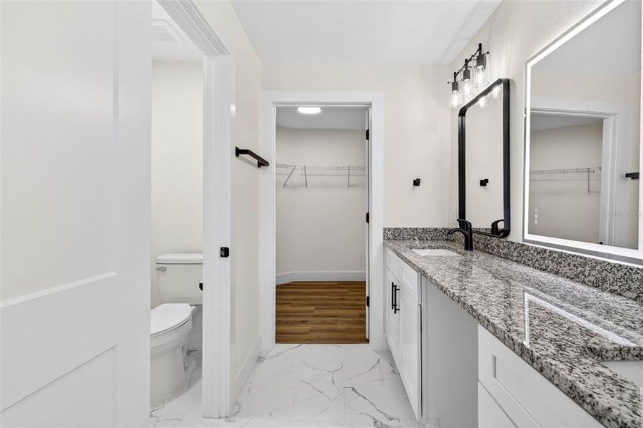 Furnished interior view inside a new home in , Dade City (Image 17).