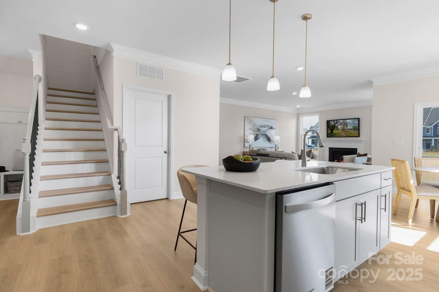 Furnished interior view inside a new home in Sylvan Creek, Denver (Image 16).