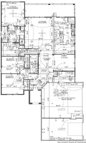 2D floor plan layout of this home in Johnson Ranch, Bulverde, TX (Image 5).