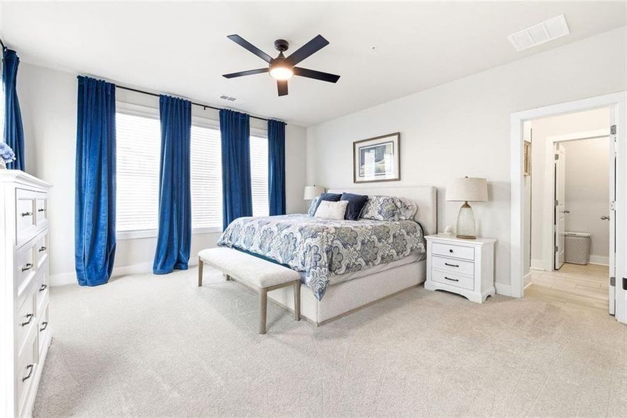 Furnished interior view inside a new home in , Cumming (Image 10).