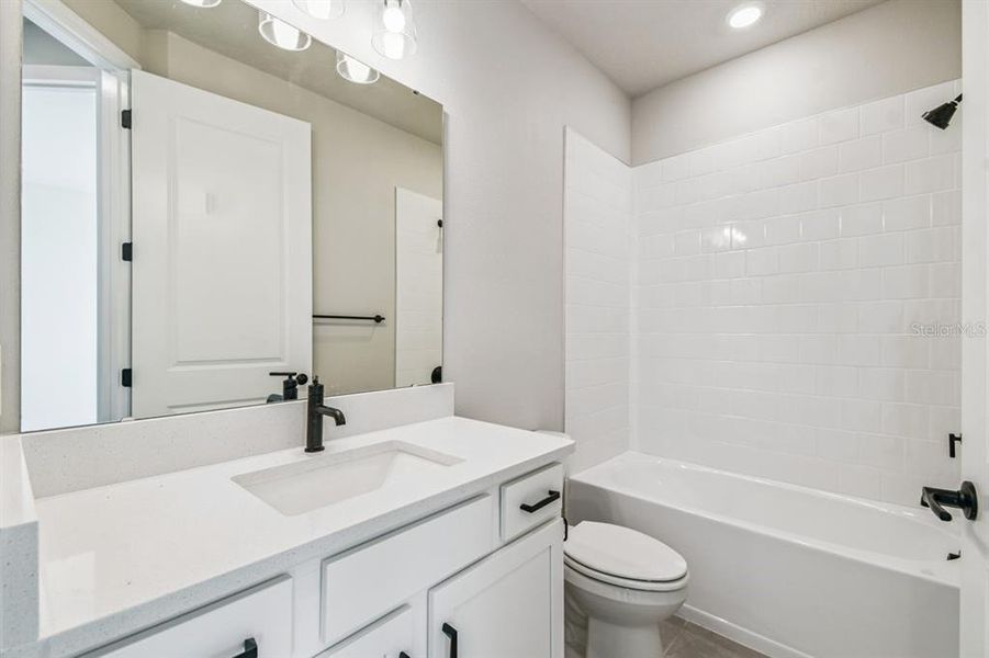 Furnished interior view inside a new home in Weslyn Park in Sunbridge 34', St. Cloud (Image 7).